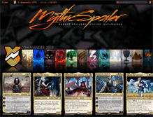 Tablet Screenshot of mythicspoiler.com